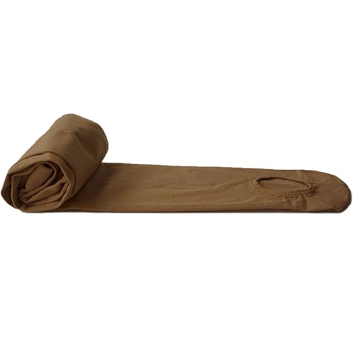 Convertible Ballet Tights for Girls and Women - Medium Chocolate