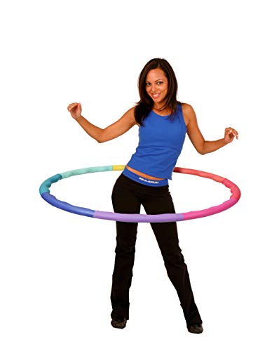 Weighted Hula Hoop - 1.5 lb Small with Wavy Ridges Design