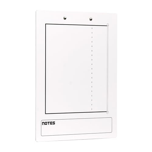 Volleyball Coaching Clipboard - Double-Sided Dry Erase Whiteboard
