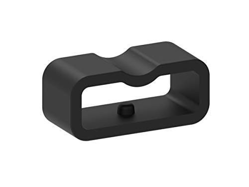 Black Rubber Replacement Strap Loop Fastener Rings - 10 Pack