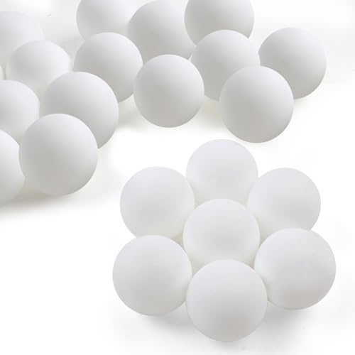 40mm White Ping Pong Balls - 28 Pack for Games & Crafts