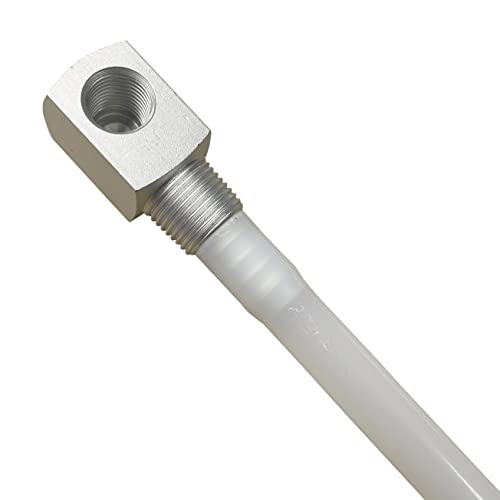 12 Inch Fuel Withdrawal Boat Gas Tank Pick Up Tube with Strainer - Adjustable Length