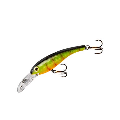 Wally Diver Fishing Lure - 3 1/8", 1/2 oz - Perch