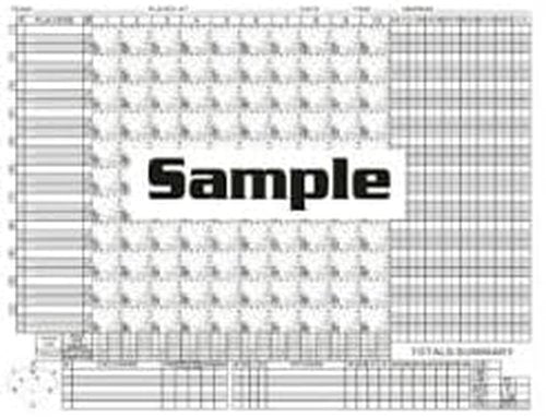 Big Red Baseball & Softball Scorebook - Detailed Scoring Pages for Easy Tracking