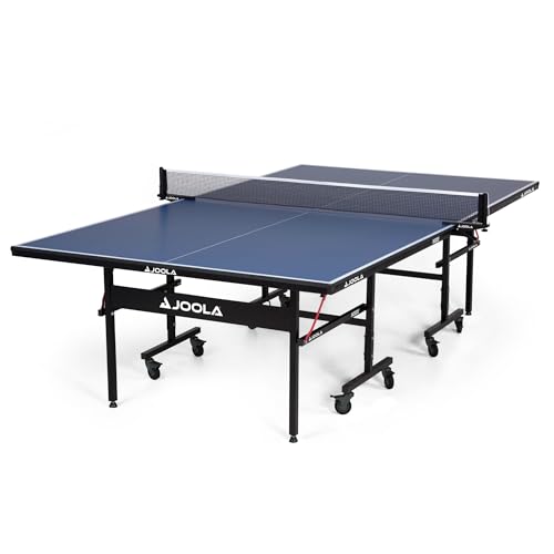 Professional Indoor Ping Pong Table - 15mm Blue - Easy Assembly
