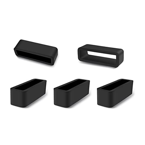 6 Pcs Watch Band Loop Keeper - Replacement Resin Strap Fastener Ring