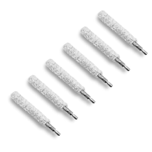 30 Caliber Gun Cleaning Brushes - 6 Piece Cotton Mop Set
