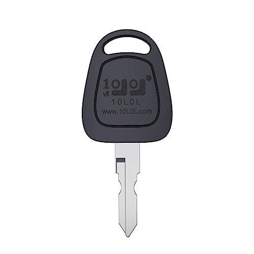 Replacement Golf Cart Keys - 4 Pack with Spring Keychain for Club Car DS & Precedent