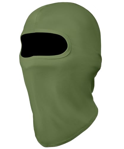 Balaclava Full Face Mask for Skiing and Outdoor Sports - Army Green