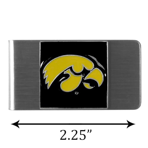 Iowa Hawkeyes NCAA Steel Money Clip - Strong Clip Design