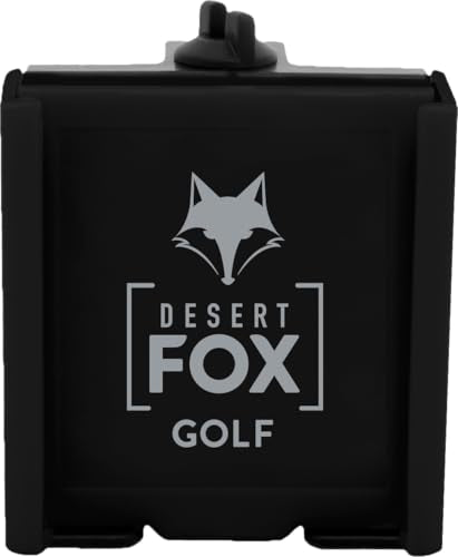 Adjustable Golf Phone Caddy - Secure Strap for Hands-Free GPS - Black