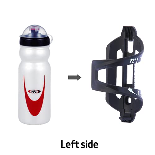 N+1 Lightweight Bicycle Bottle Cage with 2-Screw Mount