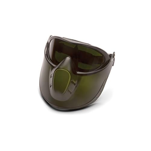 Pyramex Capstone Shield Safety Goggles Face Shield
