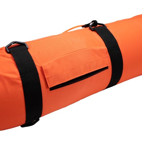 Torpedo Float with Dive Flag - High-Visibility Spearfishing Buoy for Scuba & Freediving