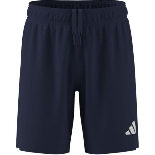 Soccer Cleats for Boys - adidas Entrada26 - Black, White - Medium / Team Navy Blue/White