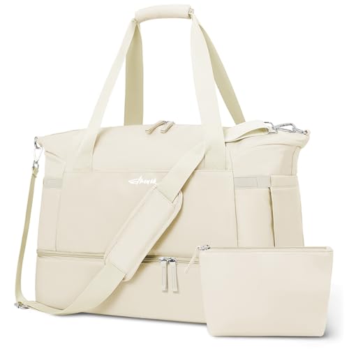 35L Gym Bag for Women with Shoe Compartment & Wet Pocket