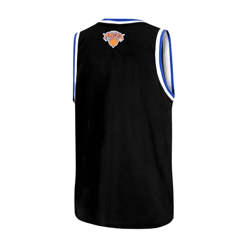 New York Knicks Men's NBA Sleeveless Tank Top XL Black - Ultra Game