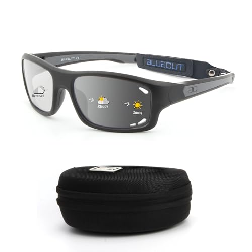 Sports Protection Goggles with Photochromic Lenses - Black/Gray