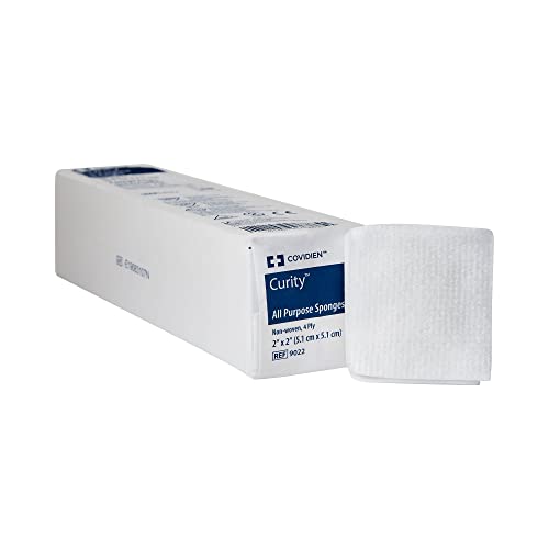All-Purpose Non-Woven Sponge 2" x 2" - Pack of 200