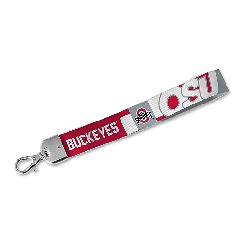 Officially Licensed Sports Team Wrist Lanyard Keychain - 9" x 1"