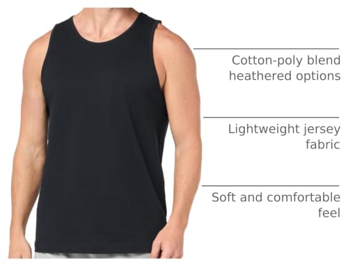 Men's Regular-Fit Cotton Sleeveless Tank Tops - Casual Summer Wear