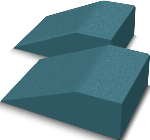 Squat Wedge Blocks - 2 Pack Dark Blue EVA Yoga Support