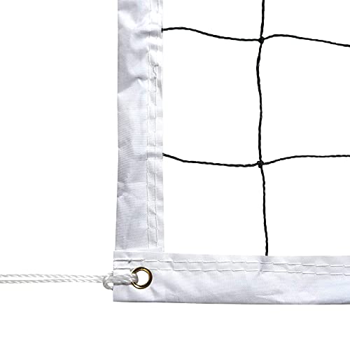 Sanung 32ft x 3ft Volleyball Net with Steel Cable, Outdoor/Indoor, Poles Not Included