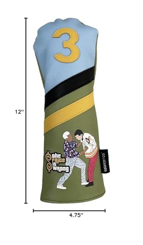 Balanced Co. Funny Golf Club Headcover (3 Wood Price is Wrong)