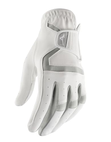 Mizuno MX Left Hand Golf Glove Small White for Right-Handed Player