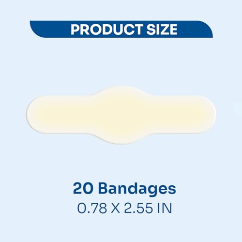 Hydrocolloid Gel Bandages - Waterproof Blister Bandages 20 Count