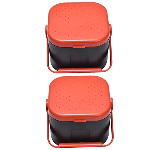 Worm Bait Storage Box - 2PCS Fishing Accessory Containers