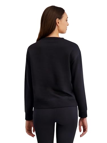 Graphic Crewneck Sweatshirt - Women's - Black - XX-Large