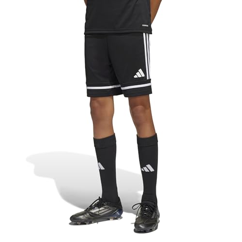 Soccer Shorts for Kids - adidas Squadra 25 - Large Black/White