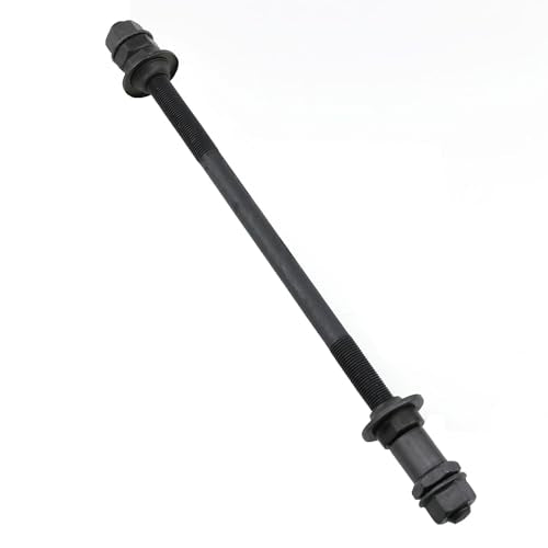240mm Bicycle Hub Axle - 3/8 Inch Multi-Speed Rear Shaft