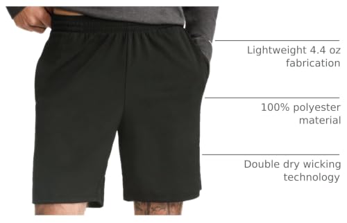 Men's Sport Shorts - Lightweight, Moisture-Wicking, 10" Inseam