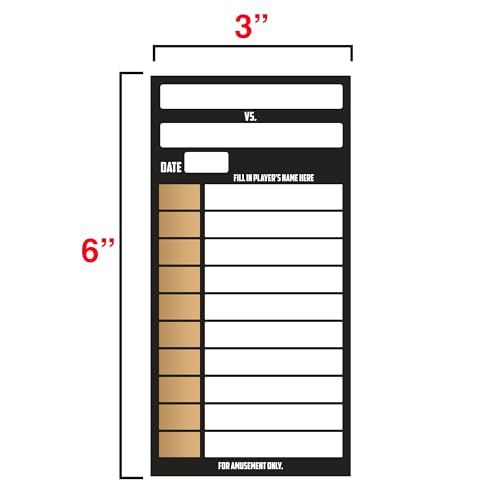 Football Scratch Off Cards - 100 Pack - Black Variation
