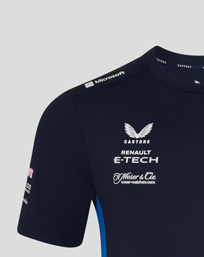 Castore Alpine Racing F1 2025 Men's Team T-Shirt - Motorsport Apparel