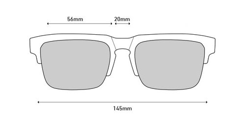 Spy Optic Helm 50/50, Square Semi-rimless Sunglasses, Color and Contrast Enhancing Lenses, Black - Happy Gray Green Lenses