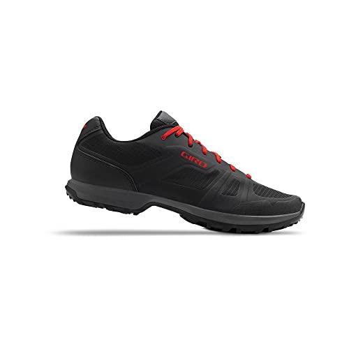 Giro Mens Gauge Shoes - Size 9.5 - Black & Bright Red