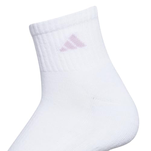 Cushioned Athletic Quarter Socks 6-Pack for Women - Moisture-Wicking, Arch Support