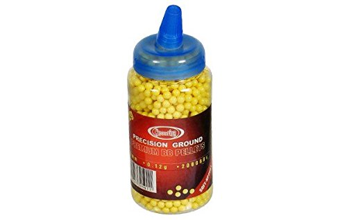 Premium .12g Airsoft Pellets - 2,000 Count Bottle