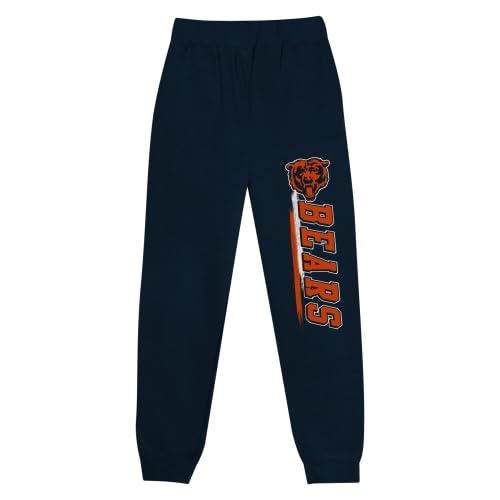 NFL Boys Youth Fleece Pants - Chicago Bears, Size 8
