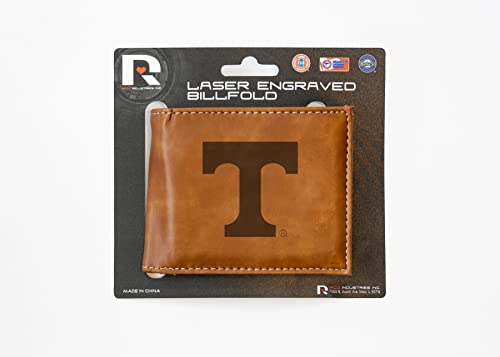 NCAA Laser Engraved Billfold Wallet - Tennessee Volunteers - Slim Design