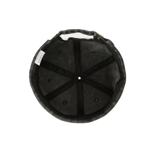 Retro Brimless Beanie Hat - Washed Cotton Skull Cap for All
