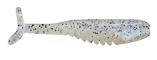 Crappie Fishing Lure - Bobby Garland 2.25" Soft Plastic, Monkey Milk, Pack of 10