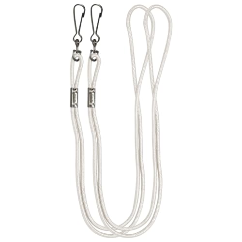 Heavy Duty Nylon Lanyards - Bulk Pack of 12 Assorted Colors