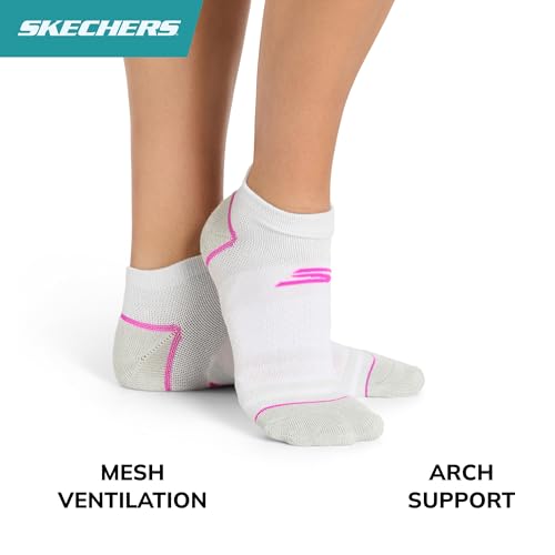 Women's Performance Golf Low Cut Socks - 3 Pack - Magenta Glow/Blue