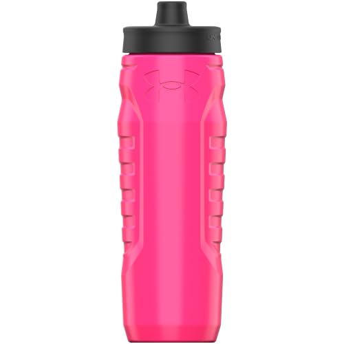 32oz Squeeze Water Bottle - Hot Pink Sports Hydration Bottle