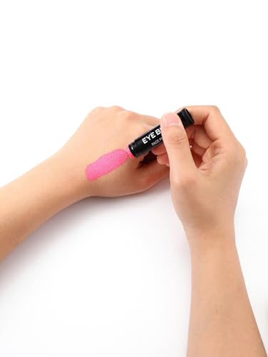 Hot Pink Glitter Eye Black Stick - Anti-Glare Sports Makeup