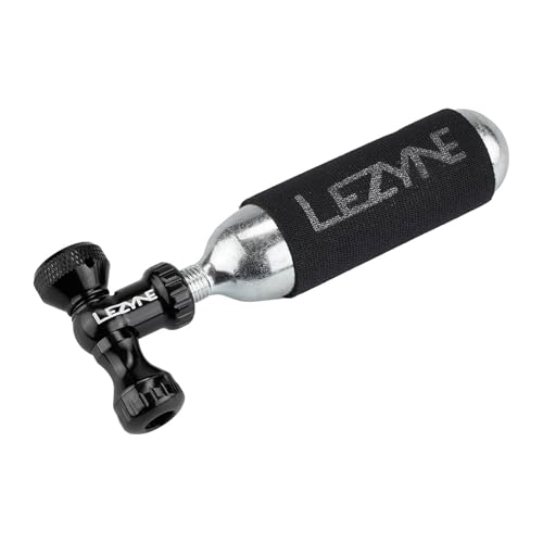 Lezyne Control Drive CO2 Bike Tire Inflator with 16g Cartridge, Black